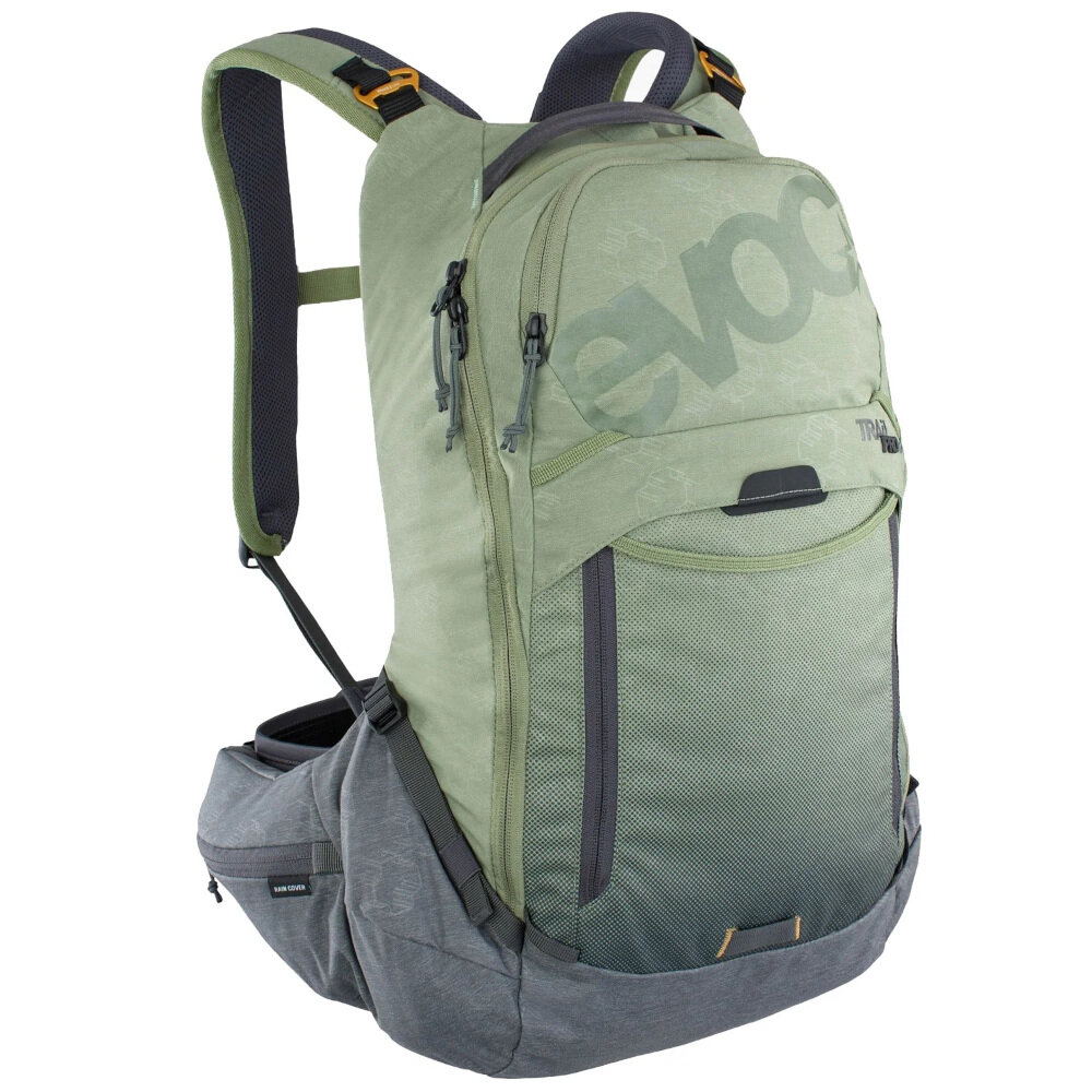 Evoc Trail Pro 10L Backpack light olive/carbon grey,S/M