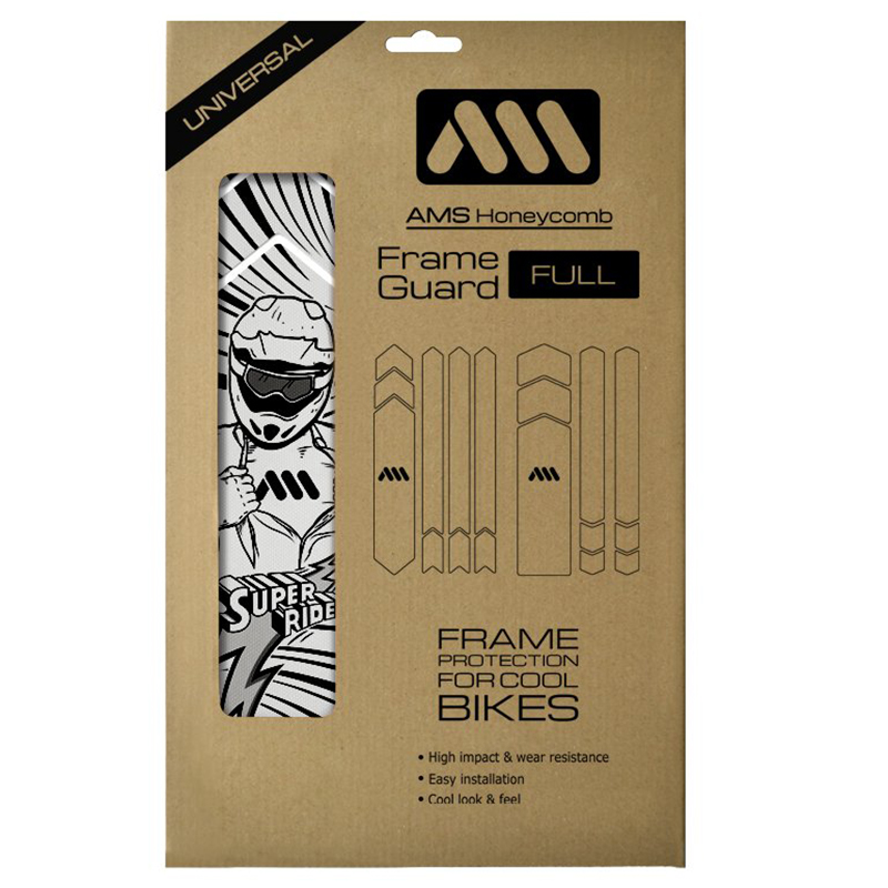 AMS HONEYCOMB FRAME GUARD FULL. SUPER RIDER